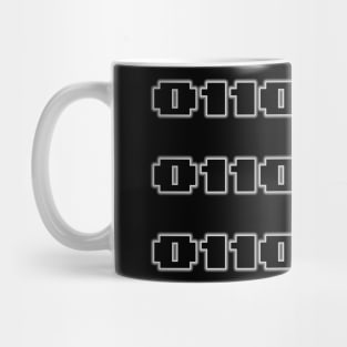 Dad Binary Code Design Mug